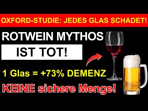Über 60? Rotwein Mythos Zerstört! Neue Studien Es Gibt Keine Gesunde Alkohol Menge Nach 60