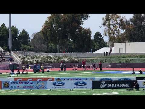 A Lotfy - 110m Hurdles at CIF-SS Masters on 5-18-19