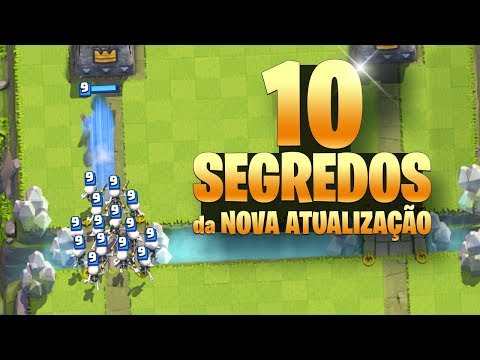 10 SEGREDOS DA NOVA ATUALIZACÌ§AÌƒO DO CLASH ROYALE