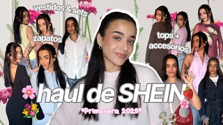 SÚPER HAUL DE SHEIN PRIMAVERA 2025 🌸 Moda en tendencia | Vestidos, tops, bolsos y más