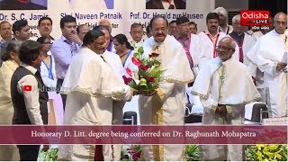Presentation of D. Litt. to Raghunath Mohapatra, Eminent Sculptor, 13th Annual Convocation
