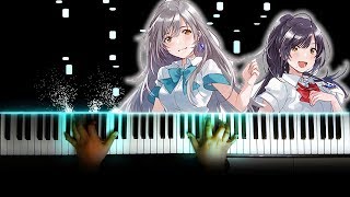 [Irozuku Sekai no Ashita kara OP] "17 Sai" - Haruka to Miyuki (Piano)