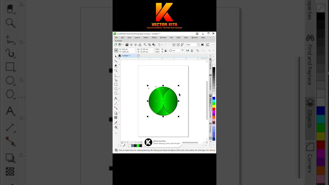 1 Shape Modern Logo CorelDRAW #coreldraw #logo #design #logodesign #fyp