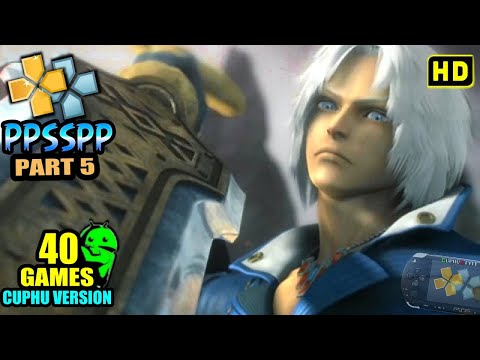 Top 40 Best PSP Games for Android | Part 5/6 | PPSSPP Emulator Video