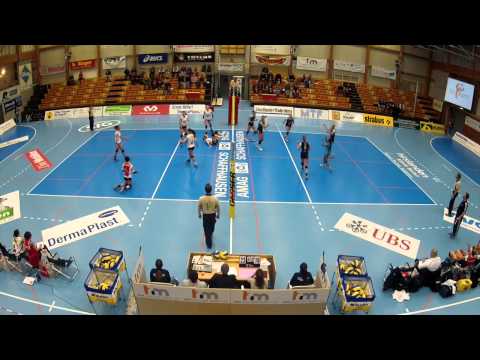 NLA 2013/2014, Finalrunde: VC Kanti - TSV Düdingen 1:3 (26.02.2014)