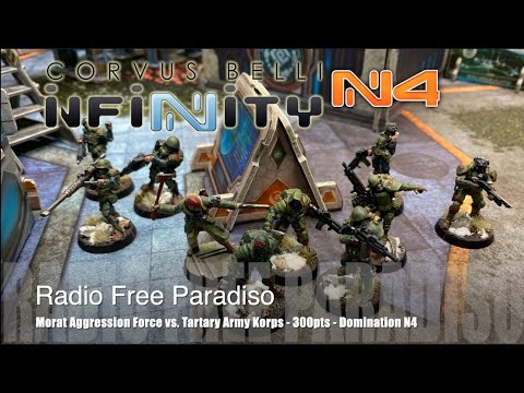 Radio Free Paradiso - Infinity N4 Battle Report - TAK vs. MAF
