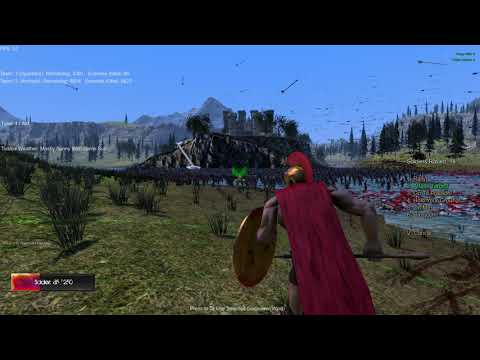 10.000 Archers vs 10.000 SPARTANS-Ultimate Epic Battle Simulator