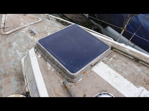 Hot to Renovate a Sailboat Hatch - Episode 3 - DIY Free Sailboat Refit