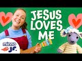 JESUS Loves Me 💕 | Learn Kids Christian Songs 🌼 God's Greenhouse 🌼