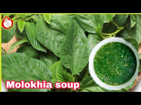 How to cook molokhia soup|| Egyptian soup || Kanamit Gid🍽