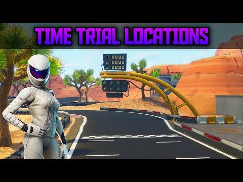 How to Complete Timed Trials - All Time Trial Locations in Fortnite