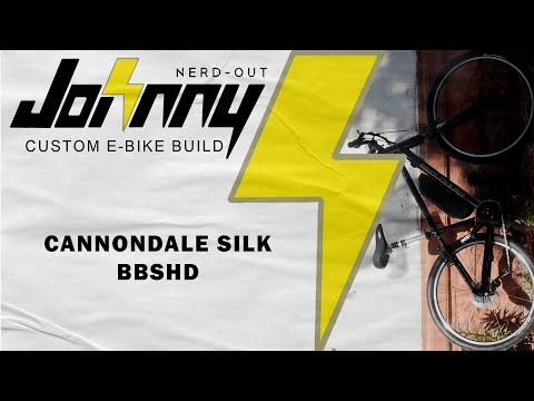 Custom E-bike Build: Cannondale Silk BBSHD 52v 17.5ah