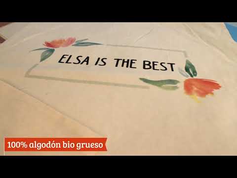 Bolsa personalizada tela 🍃