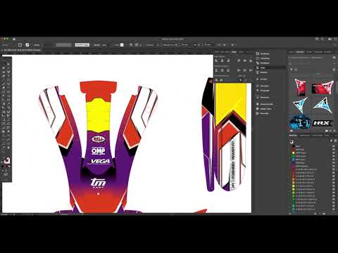 #team32 | Speeding Creativity: Custom Kartgraphics Kit Design Timelapse
