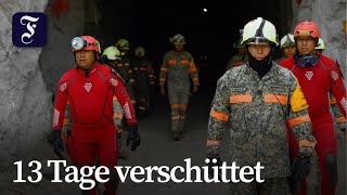 Bergmann aus Mine in Mexiko gerettet