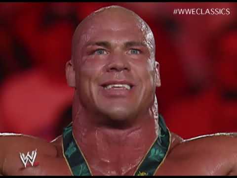 Kurt Angle Reenactment of The Olympic Ceremony