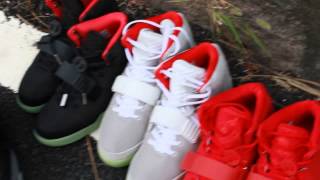 preview picture of video 'Ultimate Replica Air Yeezy Feezy Review (All Colourways)'