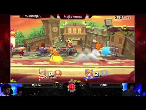 SSB4 @ Al Majlis 15/1: MyLife (Rosalina) vs Hami (Zelda, Peach, Mewtwo) - WR2