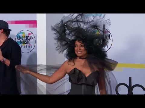 Diana Ross Fashion - AMAs 2017