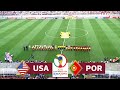 USA Vs. Portugal 2002 World Cup - Classic Game! (Non-English Commentary)