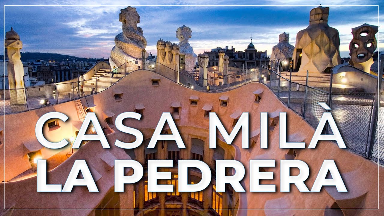 ➤LA PEDRERA en BARCELONA ℹ️ información para tu VISITA ⛪ #115