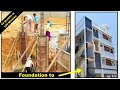 Step By Step Indian 30*40 house construction, time lapse - 10 months work in 120 minutes