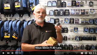 Video thumbnail for Nikon 50mm f/1.8D Lens Review | Cameras Direct Australia by Cameras Direct Camerasdirect.com.au