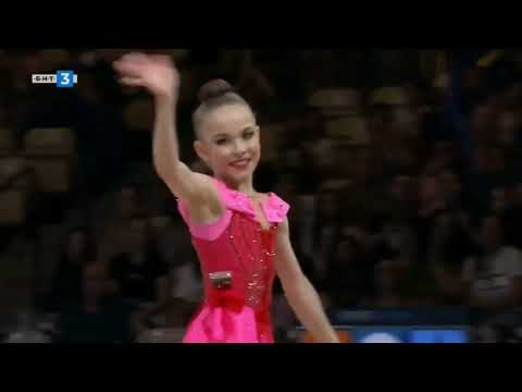 Stiliana Nikolova Ribbon Final European Championships Tel Aviv 2022