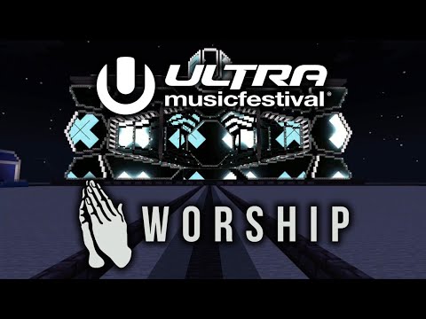 Worship (Sub Focus, Dimension, Culture Shock, 1991) - Ultra Music Festival 2025 Minecraft  FAN MADE