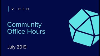 InfluxDB Community Office Hours - July 2019