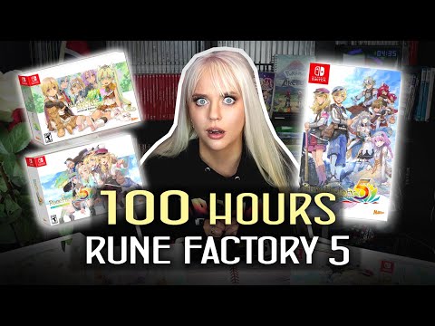 It's been CRAZY! 100 Hours in Rune Factory 5 + Unboxing the Limited Editions
