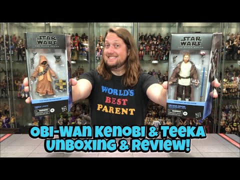 Obi-Wan Kenobi & Teeka (Jawa) Star Wars Black Series Unboxing & Review!