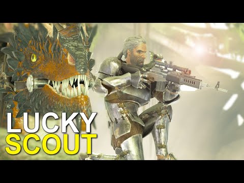 THE LUCKIEST SCOUT IN ARK - ARK:SURVIVAL EVOLVED (OFFICIAL SMALL TRIBES PIRATES) EP.7 Pt.1