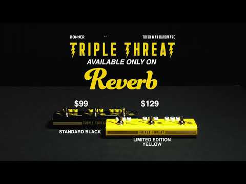 Third Man Hardware x Donner Triple Threat Multi-Effects Pedal