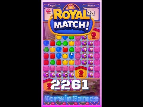 Royal Match Level 2261 - No Boosters Gameplay
