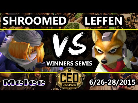 CEO 2015 - TSM | Leffen (Fox) Vs. Shroomed (Sheik) SSBM Winners Semis - Smash Melee