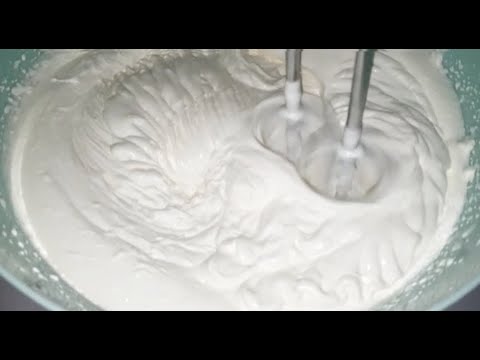 Tortencreme Grundrezept/ Mascarpone-Sahnecreme/ Tortenfullung