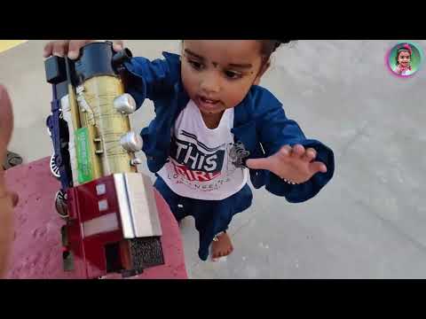 😍ருத்திகா பாப்பாவுக்கு வாங்கிய புதிய train பொம்மை 😍எப்படி இருக்குனு பாருங்க❤