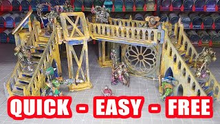 FREE Modular Warhammer Necromunda Kill Team MDF Terrain