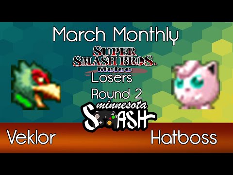 U of M March Monthly - Veklor vs Hatboss (SSBM LR2)