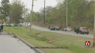 Tulsa Police: 1 Person Killed, 1 Injured After Crash Near E 46th St N, N Peoria Ave