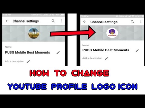How to change your youtube icon