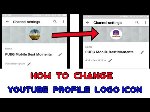 How to change your youtube icon How to change your youtube icon