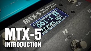Video thumbnail for MusicomLab MTX-5 MIDI Controller Introduction by Musicom Lab