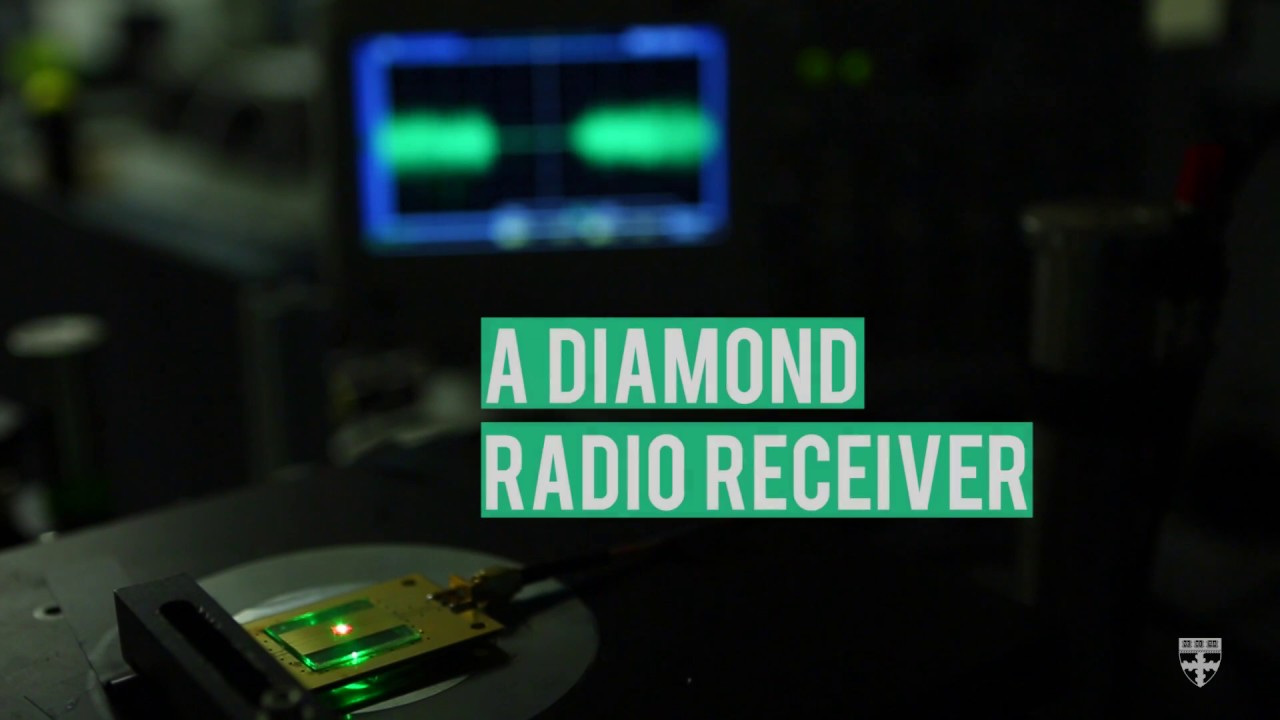 A diamond radio receiver - YouTube