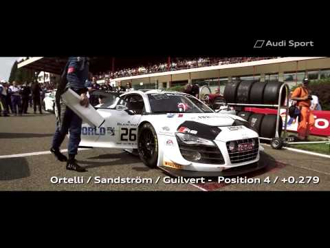 Audi victorious at the TOTAL 24 Hours of Spa 2014