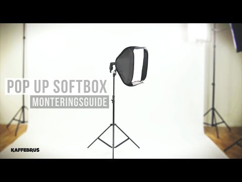 Pop up Softbox för Speedlite - Monteringsguide