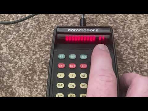 In brief: Commodore SR4148 vintage calculator from around 1975-76