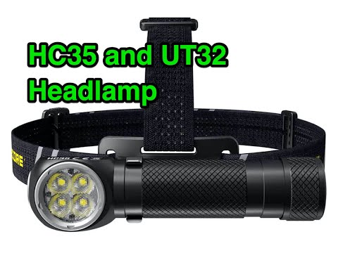 HC35 and UT32 Headlamps from Nitecore