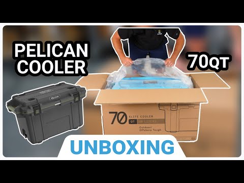 Pelican Cooler Unboxing - 70QT